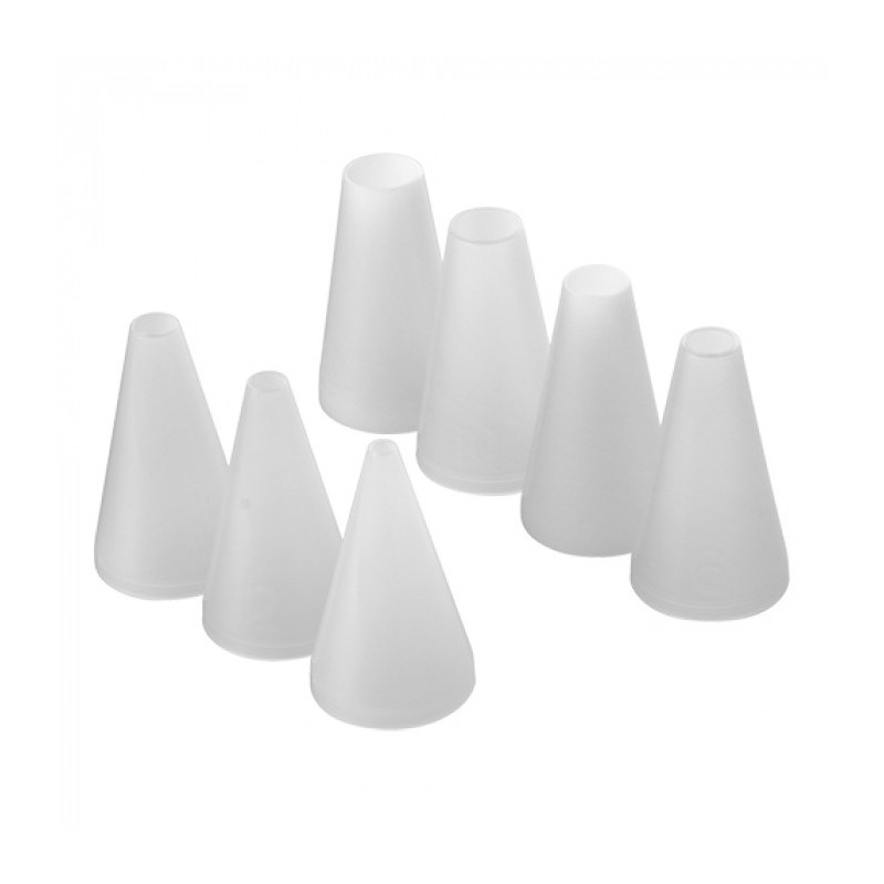 Douille polyamide - 7 pièces - Diam 3 à 16 mm - Emga