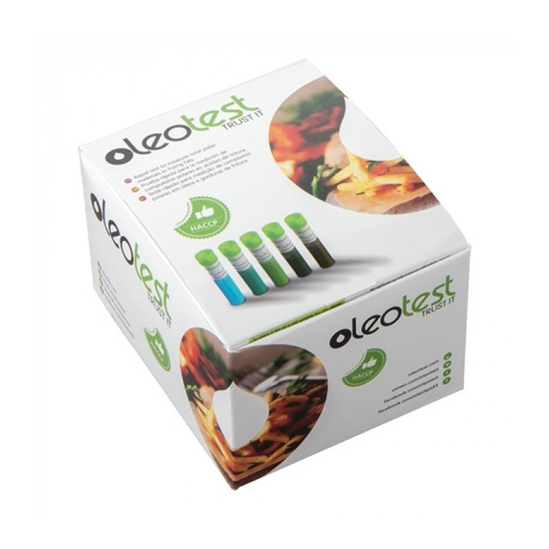 Testeur pour huile de friture - Lot de 10 testeurs - Hygiena