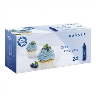 Cartouches crème chantilly x 24 pièces - Kayser