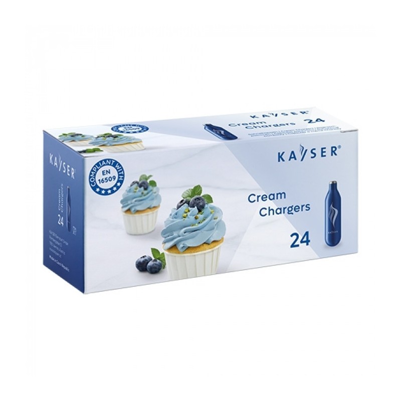 Cartouches crème chantilly x 24 pièces - Kayser