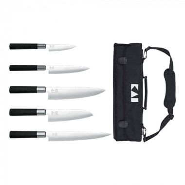 Mallet de chef - 5 couteaux & 1 mallette - Kai