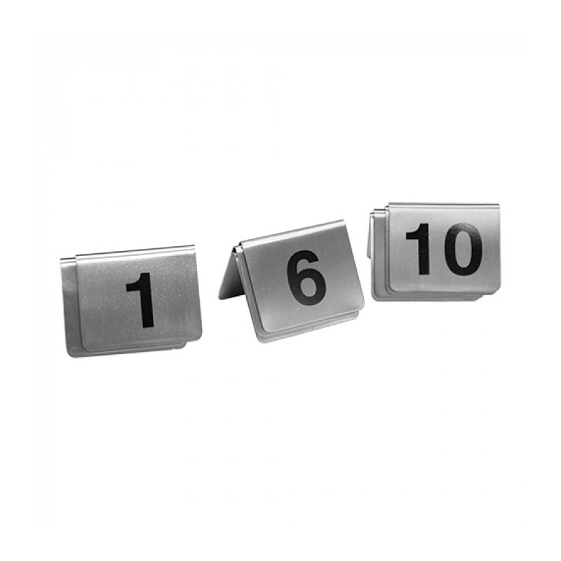 set numéros de table (01~10) - 705050