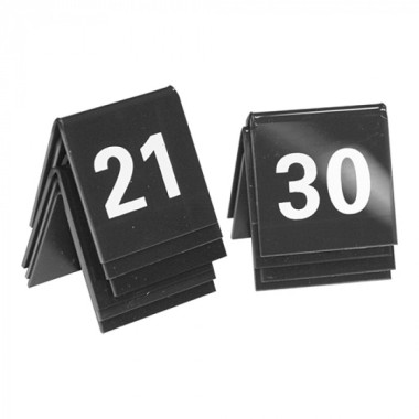 set numéros de table (21~30) - 880112