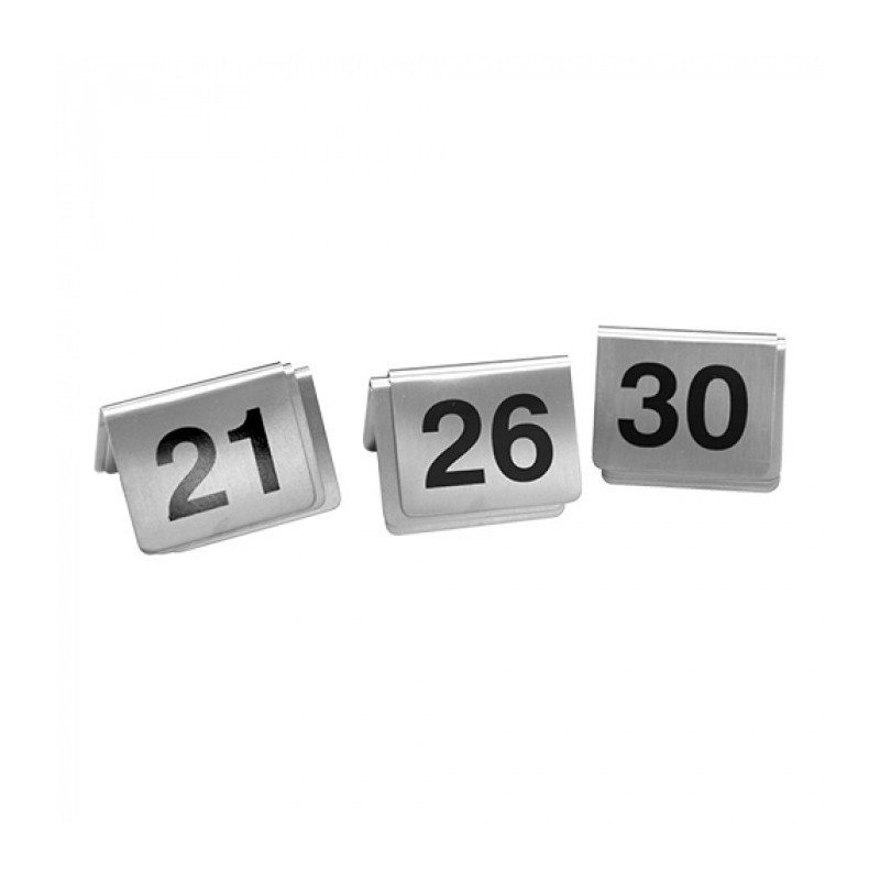set numéros de table (21~30) - 705052