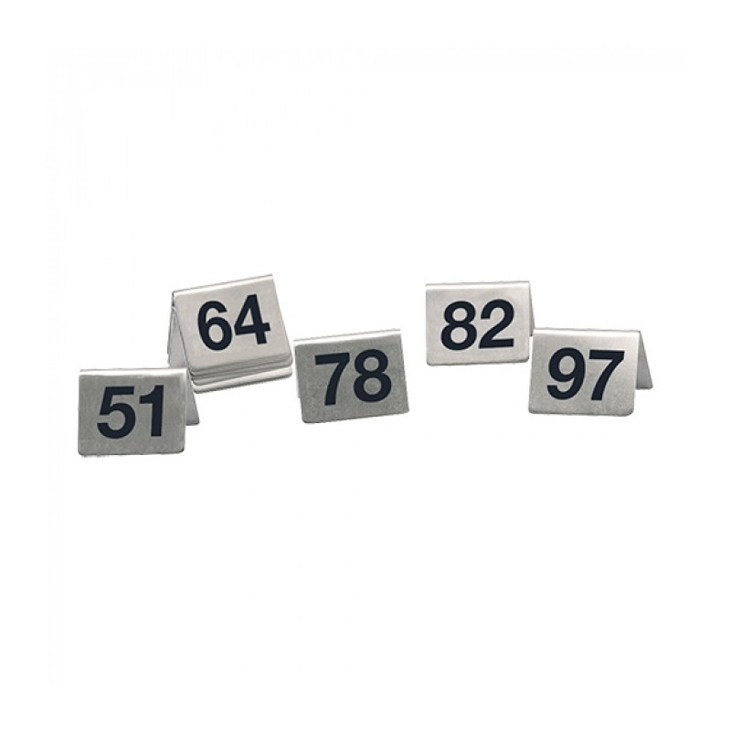 set numéros de table (51~100) - 705055