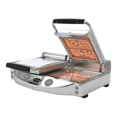 Grill panini double lisse - Vitrocéranique - SpidoCook