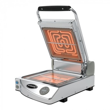 Grill panini lisse digital - Vitrocéranique - SpidoCook