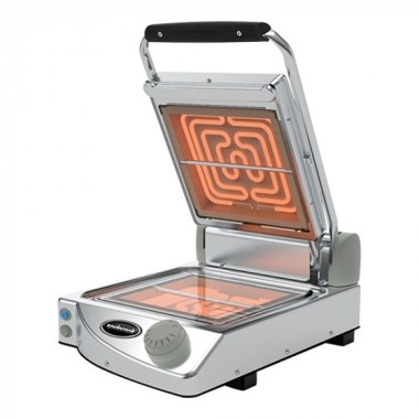 Grill panini simple lisse manuel - Vitrocéranique - SpidoCook