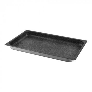 Plateau de four GN 1/1 en aluminium - Hauteur 4 cm - Risoli