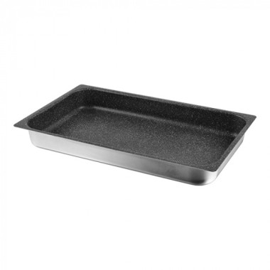 Plateau de four GN 1/1 antiadhésif - Hauteur 6.5 cm - Risoli