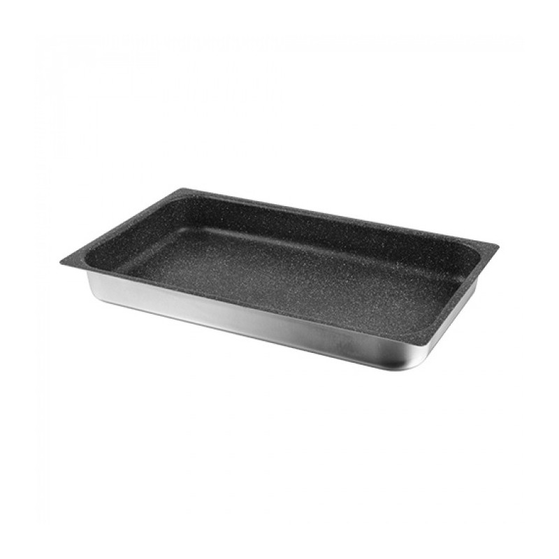 Plateau de four GN 1/1 antiadhésif - Hauteur 6.5 cm - Risoli