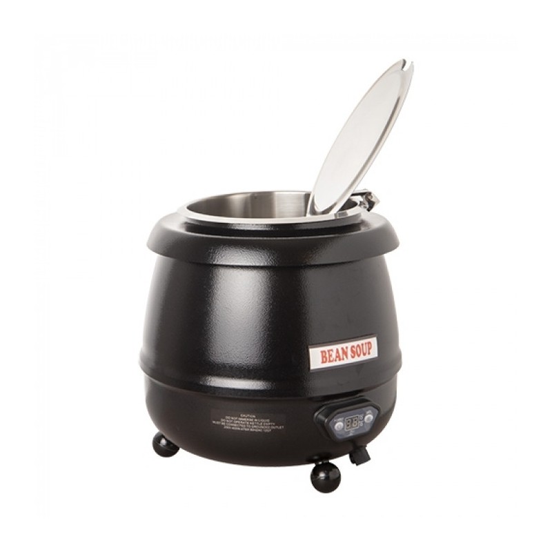 Chauffe-soupe 10 litres noir - Bistro -  ref: 537112
