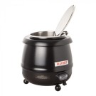 Chauffe-soupe 10 litres noir - Bistro -  ref: 537112
