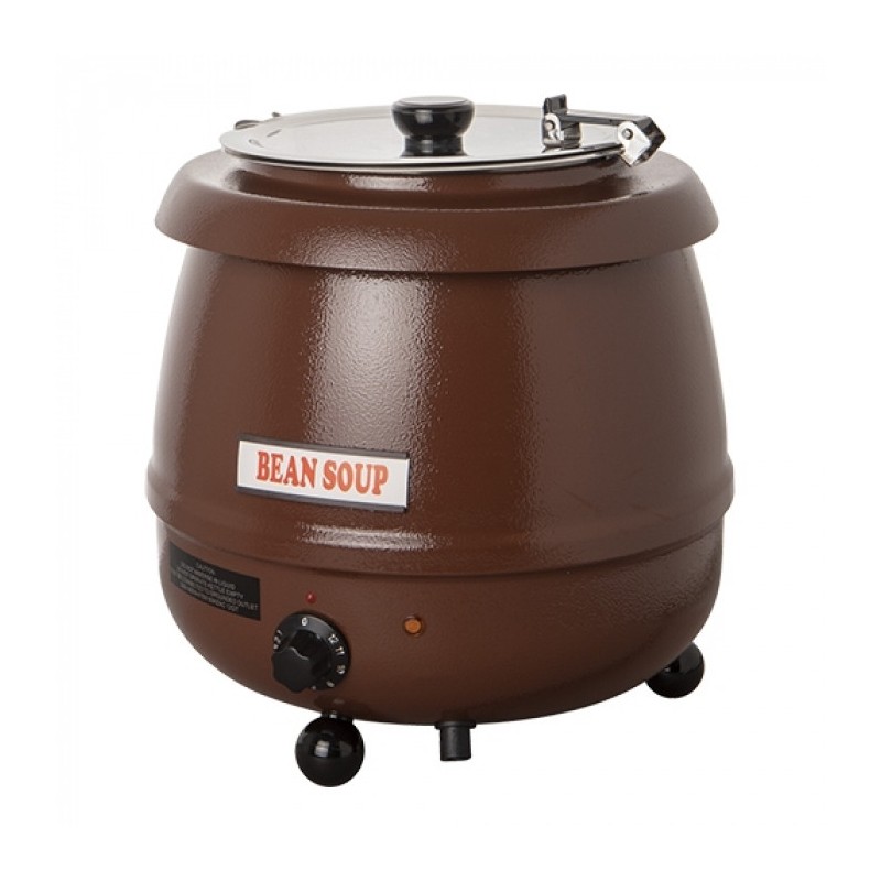 Chauffe-soupe de table marron 10 litres - Bistro -  ref: 537110