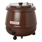 Chauffe-soupe de table marron 10 litres - Bistro -  ref: 537110