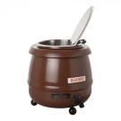 Chauffe-soupe de table marron 10 litres - Bistro -  ref: 537110