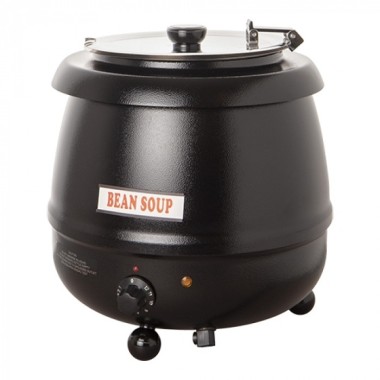 Chauffe-soupe de table noir 10 litres - Bistro -  ref: 537108