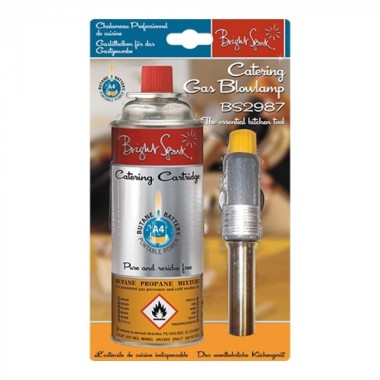 Chalumeau à gaz avec cartouche - Bright spark -  ref: 514020