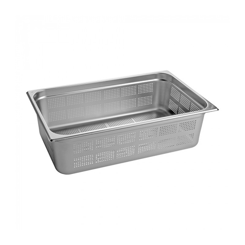 Bac gastronorme GN1/1 perforé H 150 mm  - Caterchef -  ref: 953512