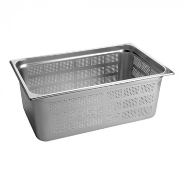 Bac gastronorme GN1/1 perforé H 200 mm - Caterchef -  ref: 953511