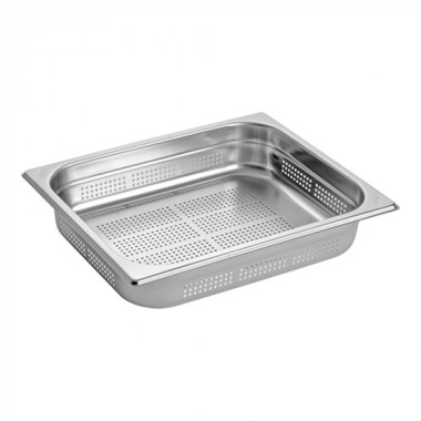 Bac H 65 mm  gastronorme perforé  GN1/2 - Caterchef -  ref: 953524