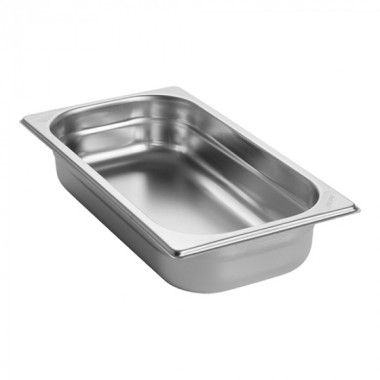 Bac gastronorme GN1/3acier 2.4L  - Caterchef -  ref: 953134
