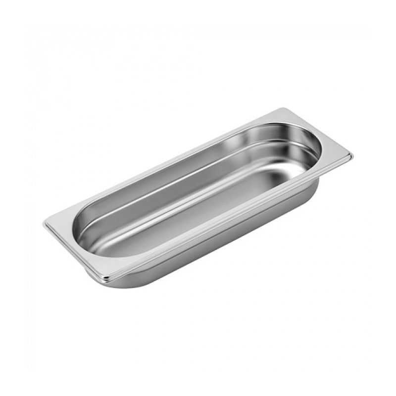 Bac gastronorme 325x132mm acier GN2/8 - Caterchef -  ref: 953185