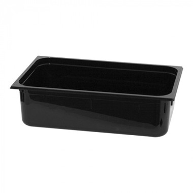 Bac gastronorme noir H150mm GN1/1 - Caterchef -  ref: 853012