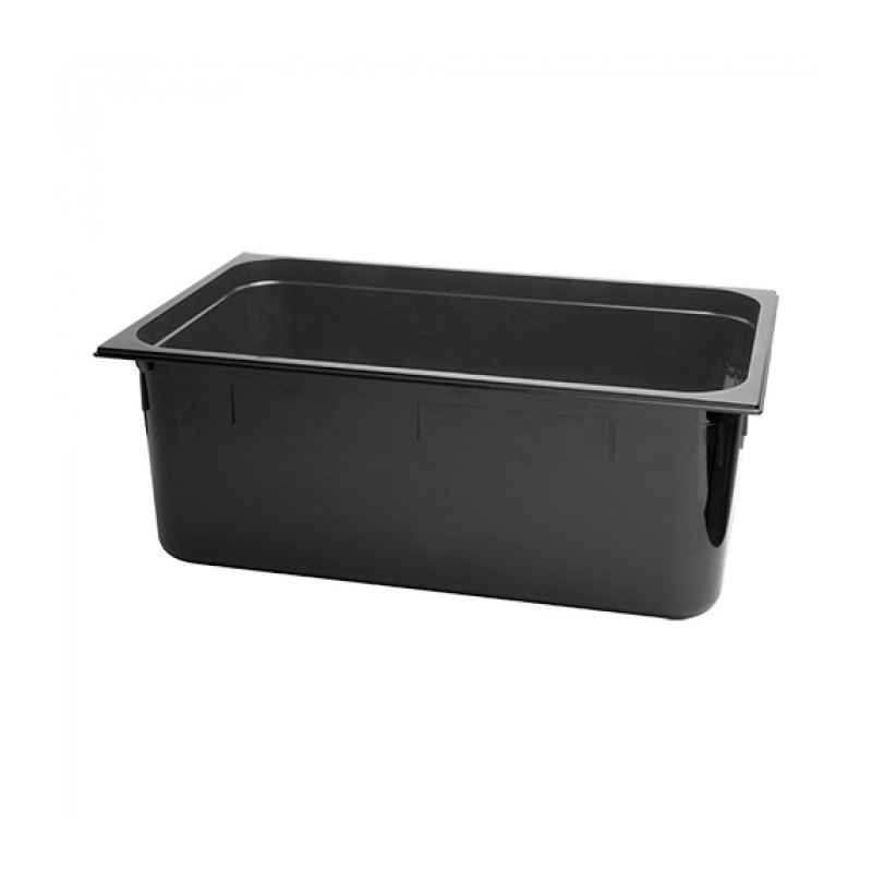 Bac noir H 200mm gastronorme GN1/1 - Caterchef -  ref: 853011