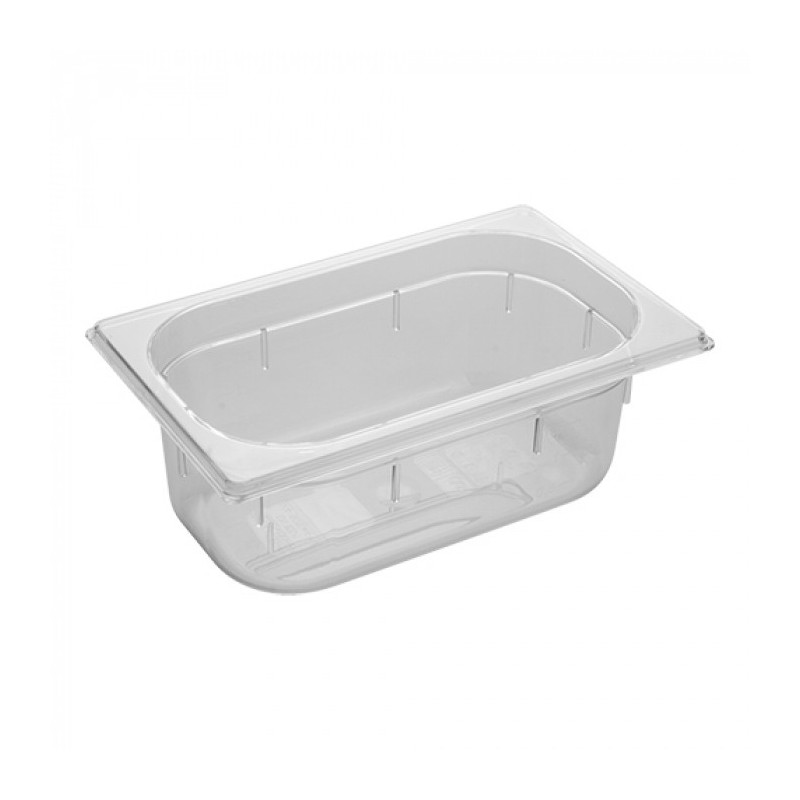 Bac gastronorme GN1/4 H 100 mm - Caterchef -  ref: 953043