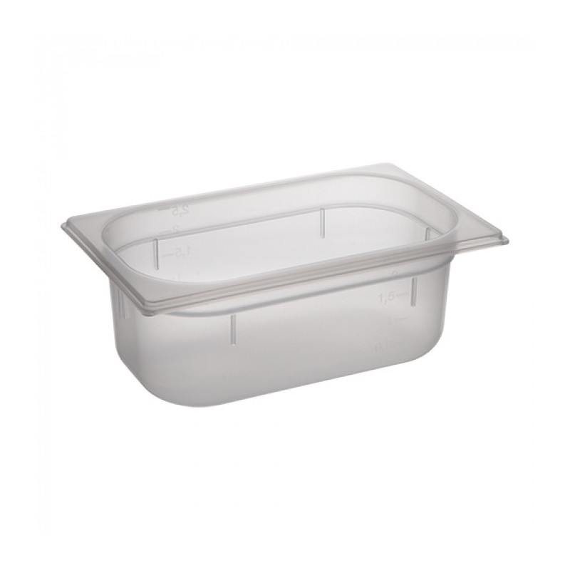 Bac gastronorme GN1/4 H 100 mm - Caterchef -  ref: 853861