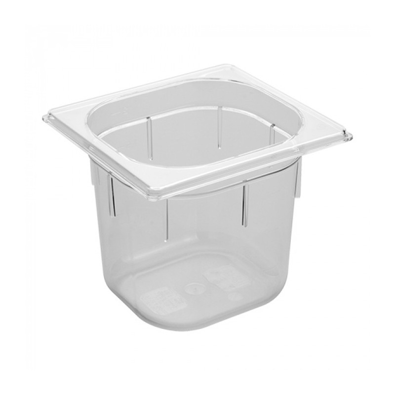 Bac gastronorme GN1/6 H 150 mm  - Caterchef -  ref: 953062