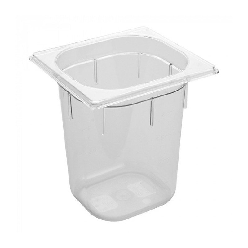 Bac gastronorme GN1/6 H 200 mm  - Caterchef -  ref: 953061