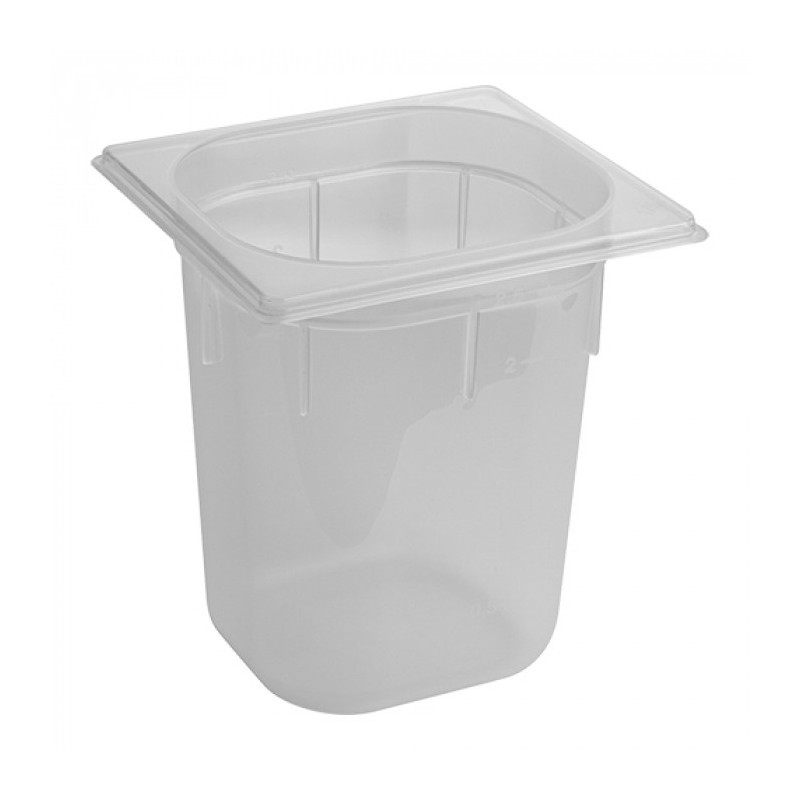 Bac gastronorme GN1/6 H 200 mm  - Caterchef -  ref: 853873