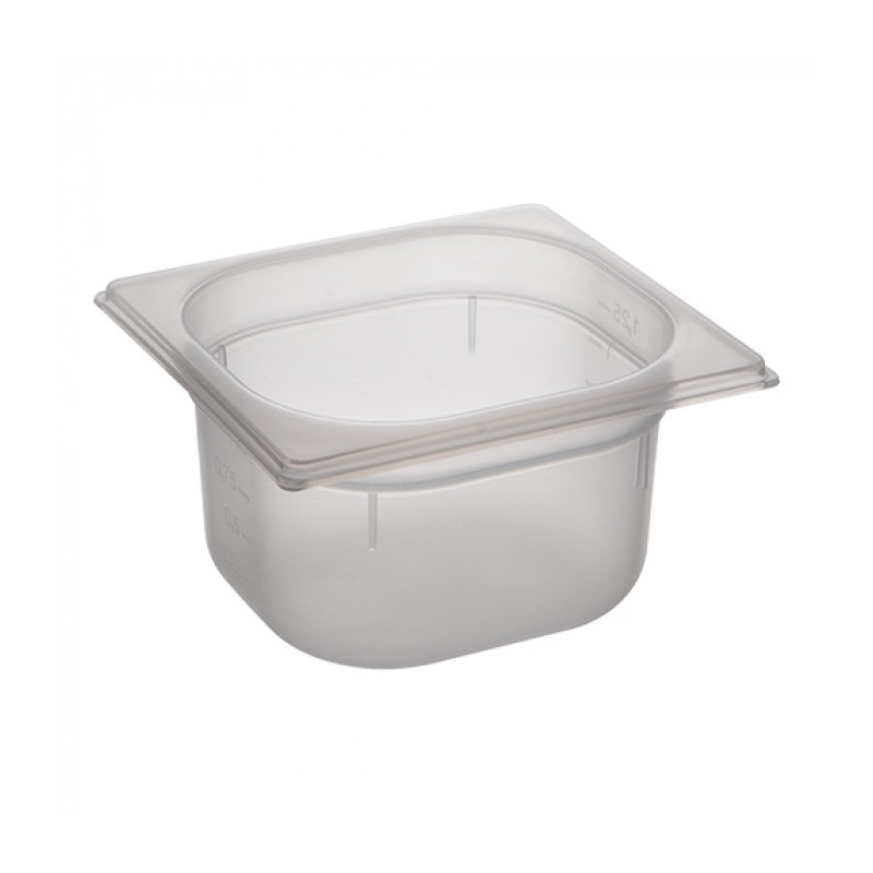 Bac gastronorme GN1/6 H 100 mm - Caterchef -  ref: 853871