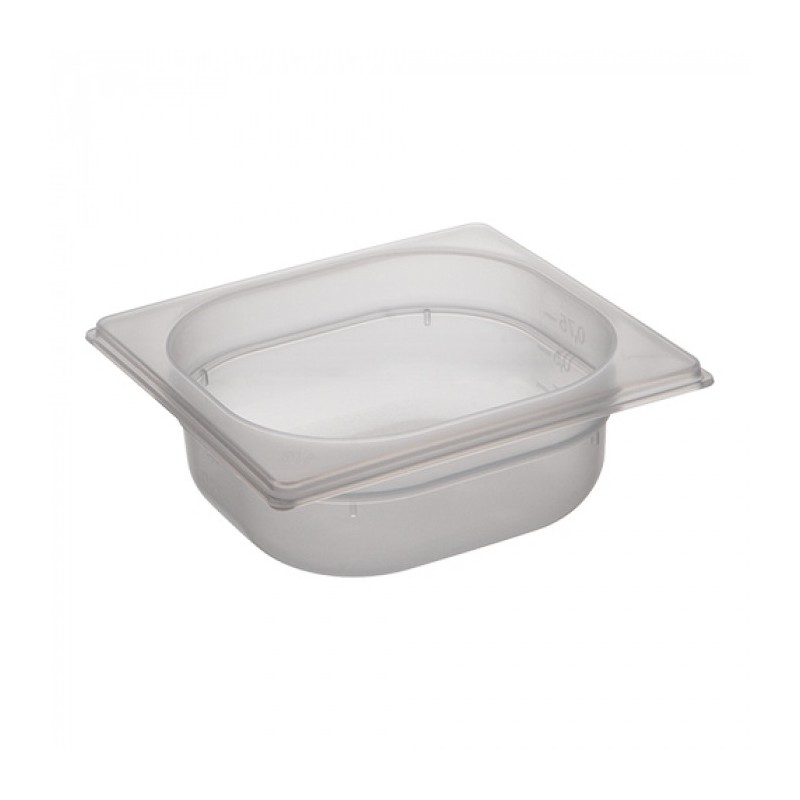 Bac gastronorme GN1/6 H 65 mm  - Caterchef -  ref: 853870