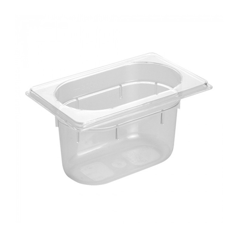 Bac gastronorme GN1/9 H 100 mm  - Caterchef -  ref: 953091