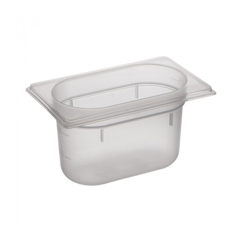 Bac gastronorme GN1/9 H 100 mm  - Caterchef -  ref: 853881
