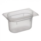 Bac gastronorme GN1/9 H 100 mm  - Caterchef -  ref: 853881