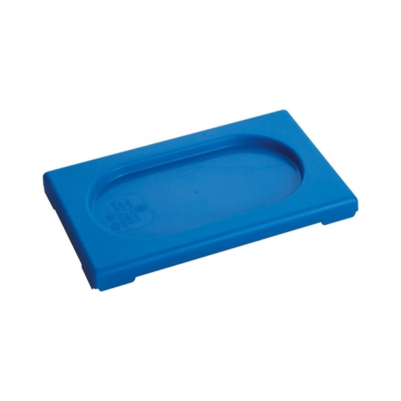 Couvercle gastronorme bleu GN1/9 - Caterchef -  ref: 853889