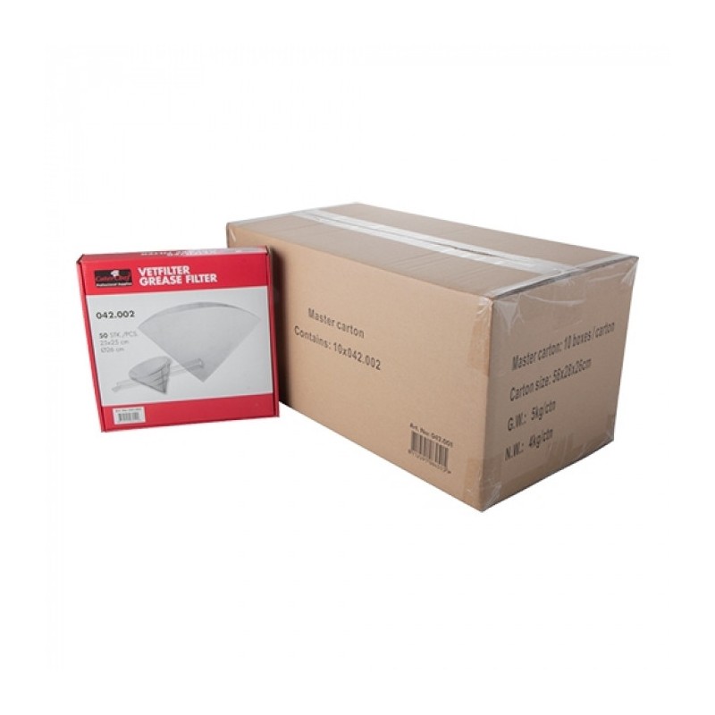 Filtre friture 10x50 - Caterchef -  ref: 042001