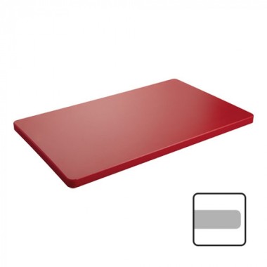 Planche découper rouge 40x25cm - Caterchef -  ref: 882241