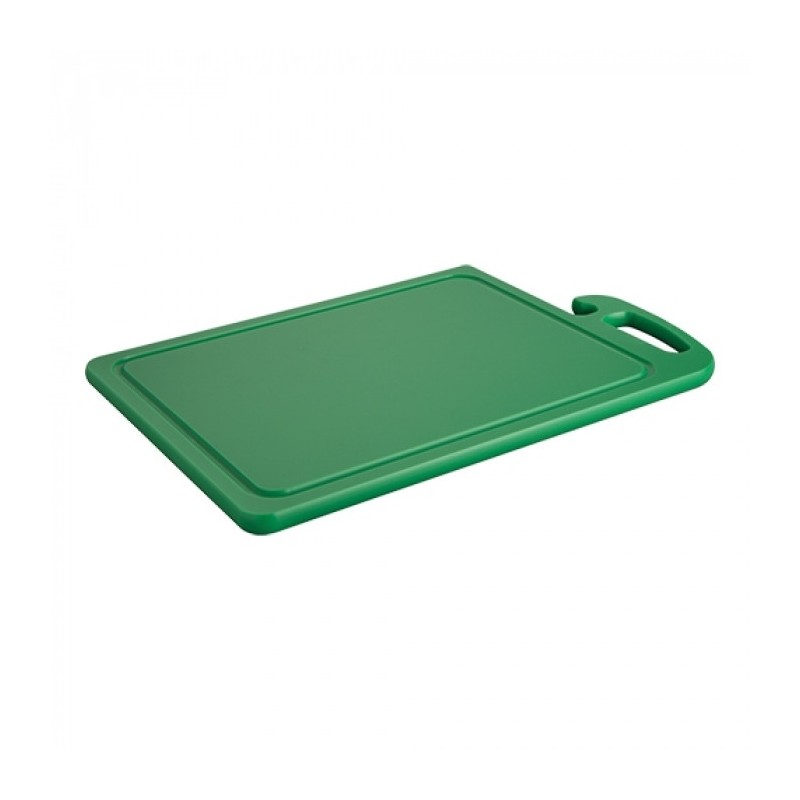 Planche découper vert coins ronds avec poignée 45x30cm - Caterchef -  ref: 882094