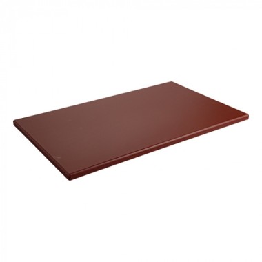 Planche découper brun angles droits 50x30cm - Caterchef -  ref: 882515