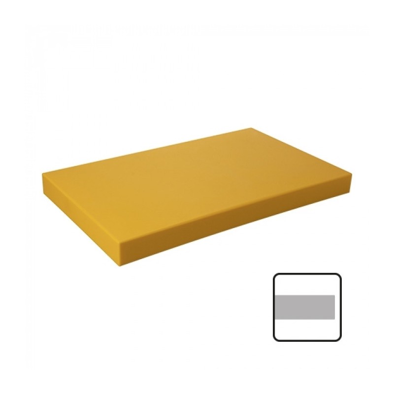 Planche découper jaune 60x33cm - Caterchef -  ref: 882691