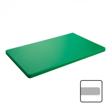 Planche à découper verte sans rainure 60 x 35cm - Caterchef -  ref: 882461