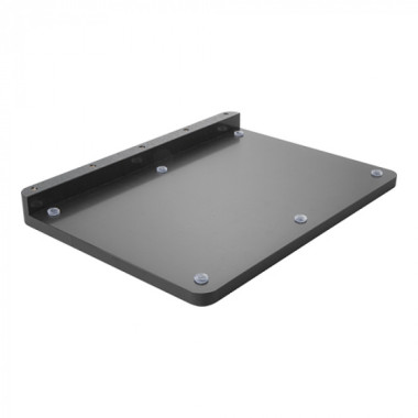 Planche à découper noire avec bord d'arrêt 50x37cm - Caterchef -  ref: 882611