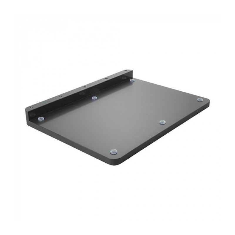 Planche à découper noire avec bord d'arrêt 50x37cm - Caterchef -  ref: 882611