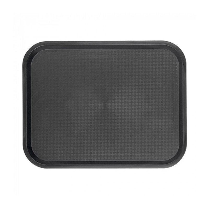 Plateau noir rectangulaire 35 x 27cm - Caterchef -  ref: 430155