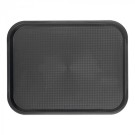 Plateau noir rectangulaire 35 x 27cm - Caterchef -  ref: 430155